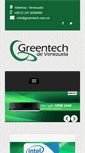 Mobile Screenshot of greentech.com.ve
