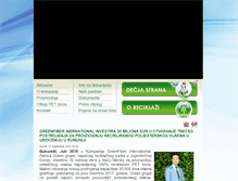 Tablet Screenshot of greentech.rs