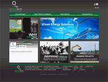 Tablet Screenshot of greentech.ae